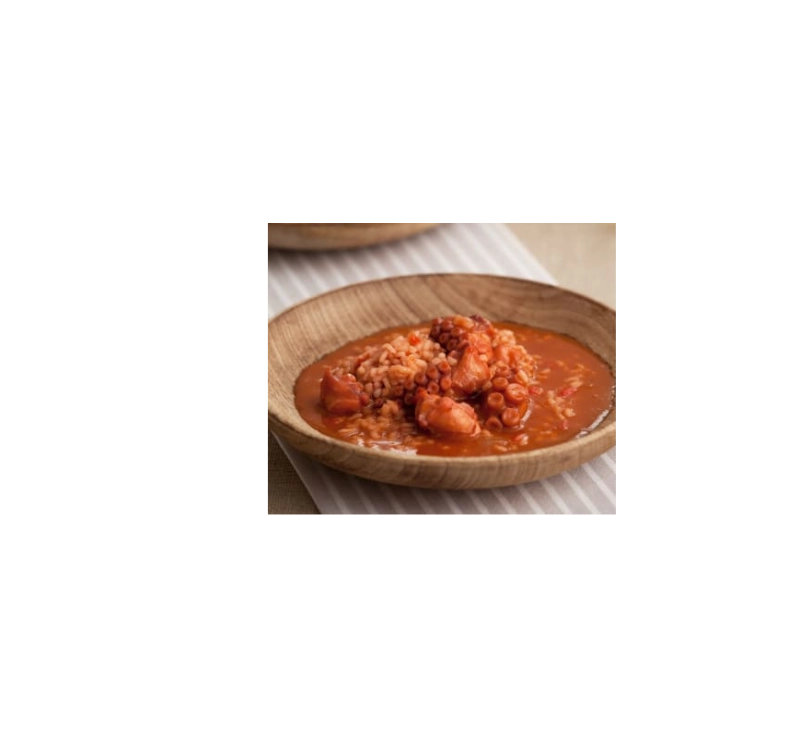 Arroz con pulpo Thermomix Cáceres
