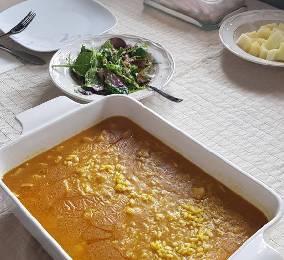 Rizotto de Calamares Thermomix® CACERES