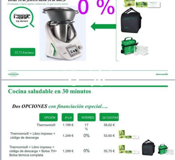 Thermomix sin intereses 0%